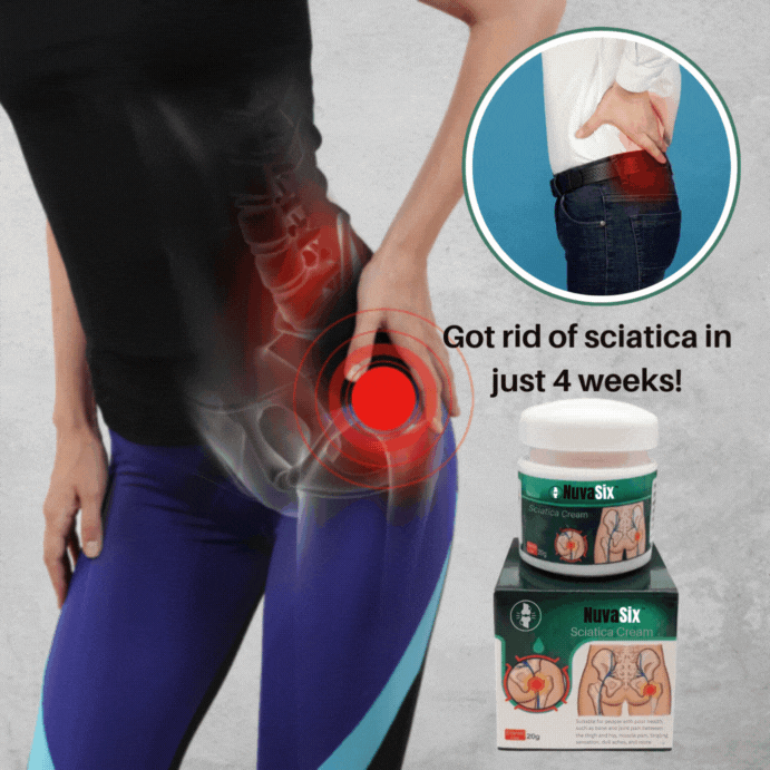 NuvaSix™ ischiascrème | Weg met ischias in slechts 4 weken!