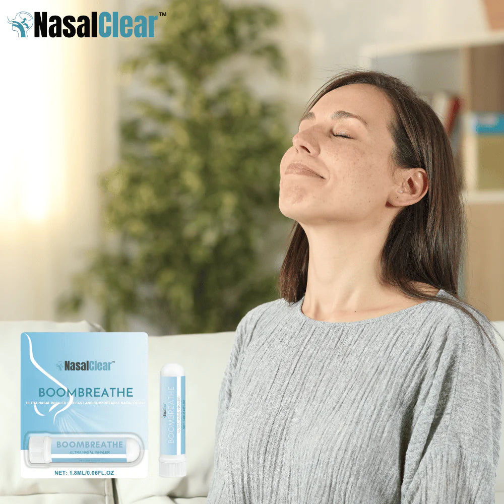 NasalClear™ neusinhalator | Verlicht onmiddellijk verstopte neus, opent de luchtwegen en verbetert de ademhaling!