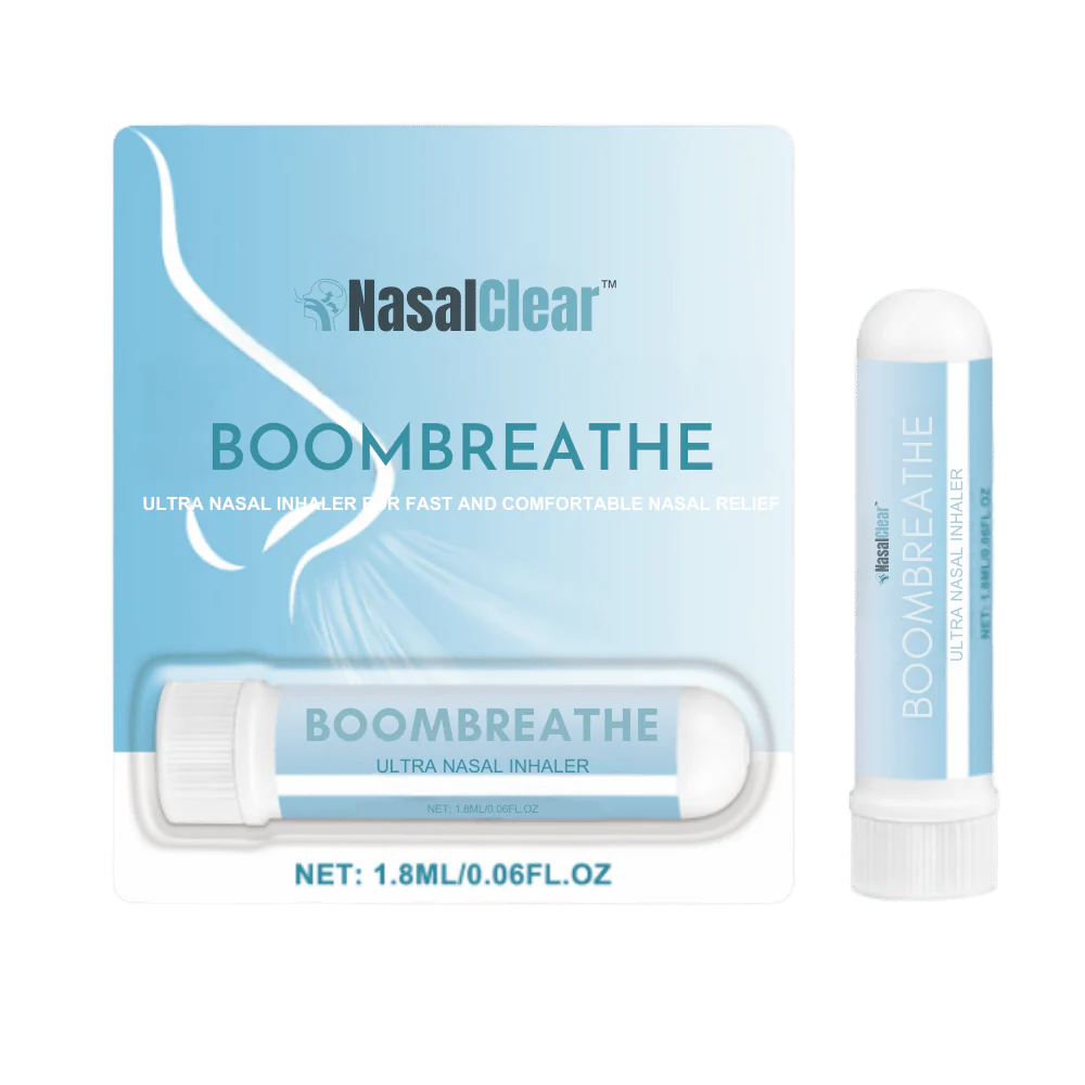 NasalClear™ neusinhalator | Verlicht onmiddellijk verstopte neus, opent de luchtwegen en verbetert de ademhaling!