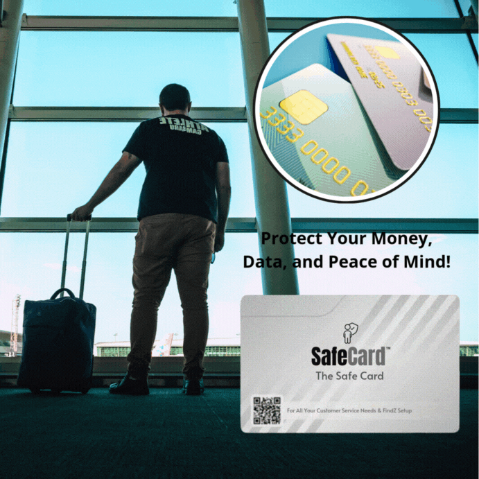 “SafeCard™ RFID Blocking Card Bescherm uw geld, gegevens en gemoedsrust!